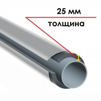 Трубки K-FLEX ST IC CLAD SR 25 мм