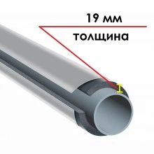 Трубка K-FLEX 19x042-1 ST IC CLAD SR